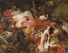 Death of Sardanapalus (1827), Louvre